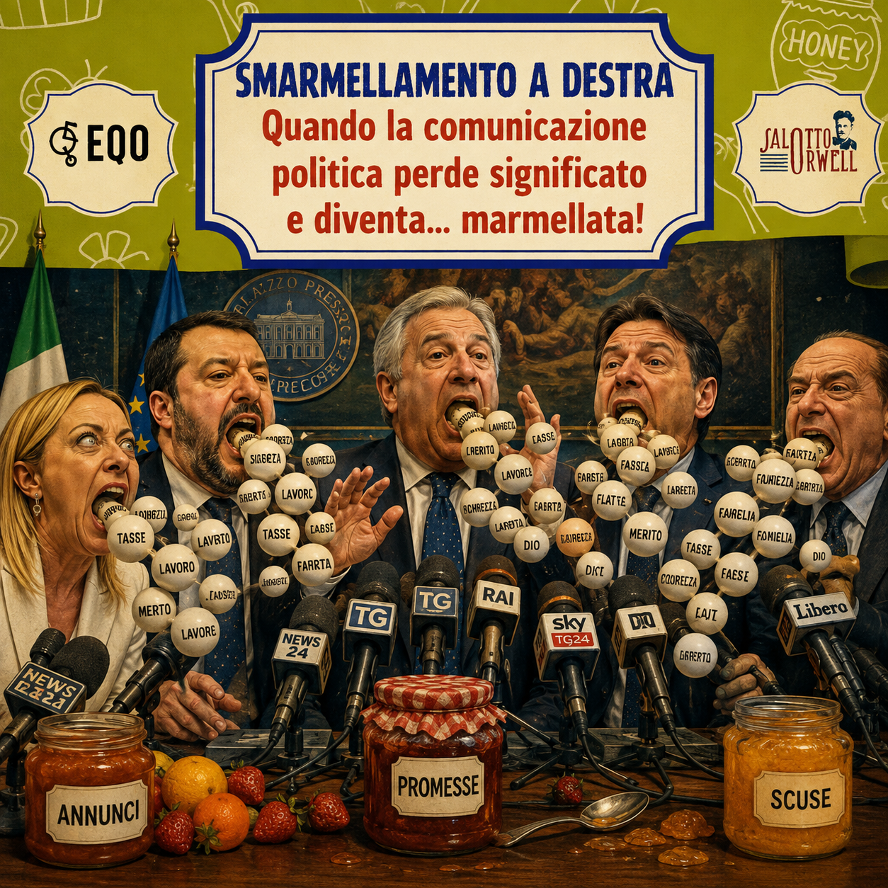 Smarmellamento a destra